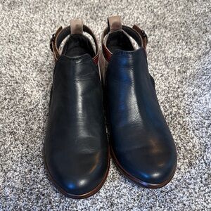 Naot leather booties